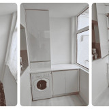 Armario Cozinha p.Maq. Lavar e Cilindro Eletrico