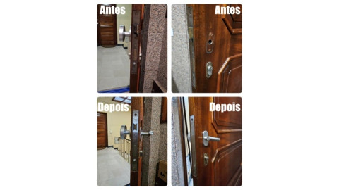 Substituição Fechadura Porta de Entrada