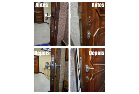 Substituição Fechadura Porta de Entrada