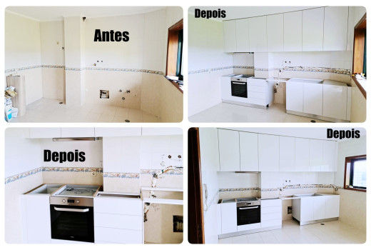 Cozinha Termolaminado Branco Mate (Estrutura)