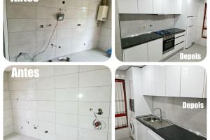 Cozinha Termolaminado Alto-Brilho