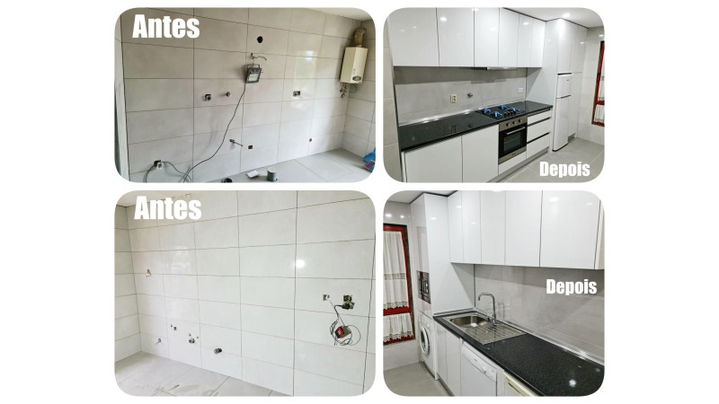 Cozinha Termolaminado Alto-Brilho