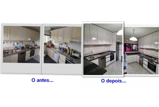 Cozinha Termolaminado Alto-Brilho