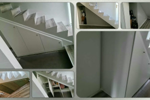 Armário Embutido na Escadaria