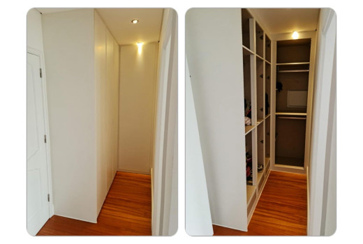 Armário Closet Melamina Branca