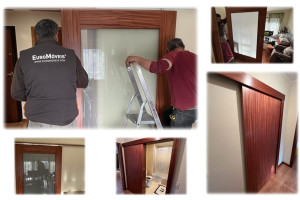 Instalação de Porta Corre Interior