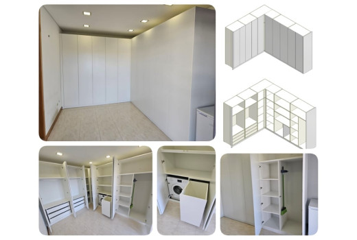 Armário Closet Branco