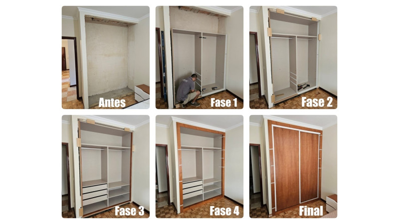 Roupeiro Embutido Faia