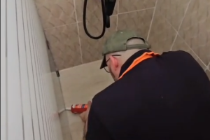 Aplicação de Resguardo de Duche 