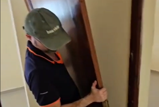 Remoção Porta Interior