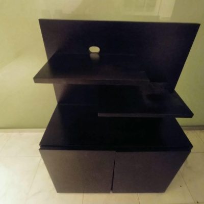 Móvel TV — wengué · 80 cm