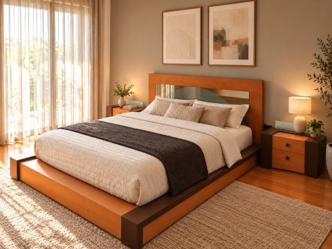 Quarto Cerejeira e Wengué