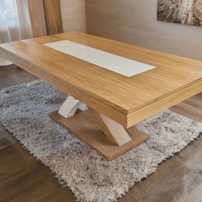 Mesa Extensível — carvalho · 200 cm